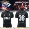 System of a Down Europe UK Stadium Tour Signed Jersey - Variant 11