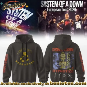 System of a Down Europe UK Stadium Tour Signed T-Shirt & Hoodie - Series 3