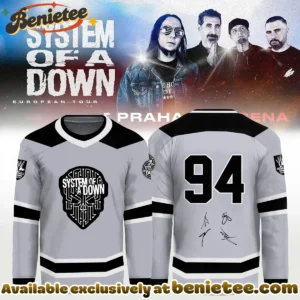 System of a Down Signed Jersey (Design 3)