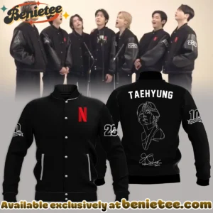 Taehyung 10th Anniversary Baseball Jacket