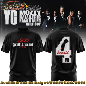 The Gentlemen's Club Tour Shirt & Hoodie (Design 19)