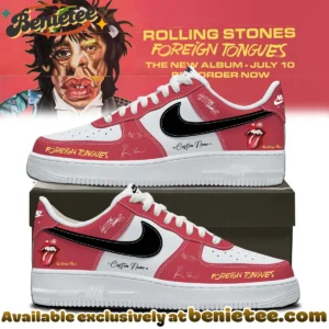 The Rolling Stones Foreign Tongues Album Custom Air Force 1 & Jordan 1 Shoes - Variant 1