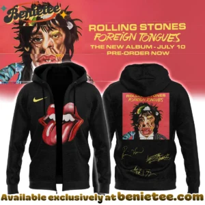 The Rolling Stones Foreign Tongues Album Shirt & Hoodie (Design 11)