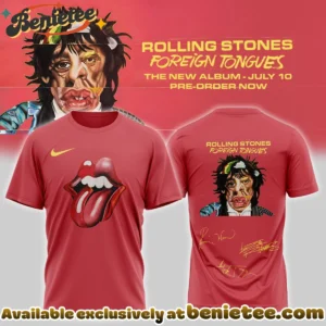 The Rolling Stones Foreign Tongues Album Shirt & Hoodie [Drop 8]