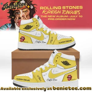 The Rolling Stones Foreign Tongues Custom Air Force 1 & Jordan 1 Shoes [Drop 11]