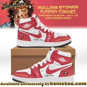 The Rolling Stones Foreign Tongues Custom Air Force 1 & Jordan 1 Shoes [Drop 8]