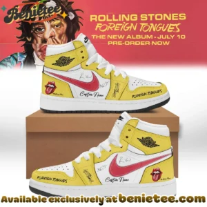 The Rolling Stones Foreign Tongues Custom Air Force 1 & Jordan 1 Shoes - Part 13