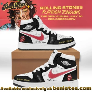 The Rolling Stones Foreign Tongues Custom Air Force 1 & Jordan 1 Shoes - Part 14