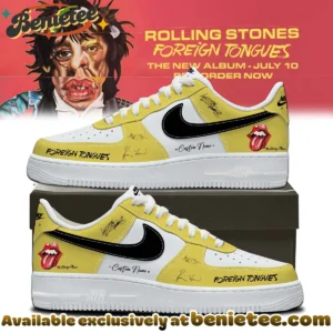 The Rolling Stones Foreign Tongues Custom Air Force 1 & Jordan 1 Shoes - Part 18