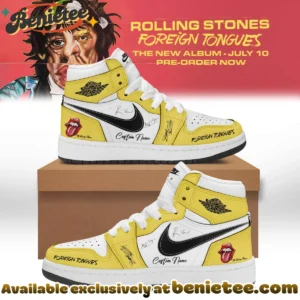 The Rolling Stones Foreign Tongues Custom Air Force 1 & Jordan 1 Shoes - Part 19