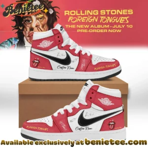 The Rolling Stones Foreign Tongues Custom Air Force 1 & Jordan 1 Shoes - Part 20