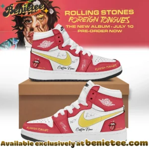The Rolling Stones Foreign Tongues Custom Air Force 1 & Jordan 1 Shoes - Part 4