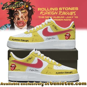 The Rolling Stones Foreign Tongues Custom Air Force 1 & Jordan 1 Shoes - Series 12