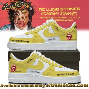 The Rolling Stones Foreign Tongues Custom Air Force 1 & Jordan 1 Shoes - Series 7