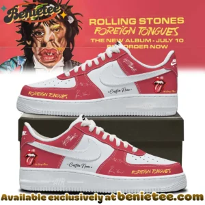 The Rolling Stones Foreign Tongues Custom Air Force 1 & Jordan 1 Shoes - Series 9