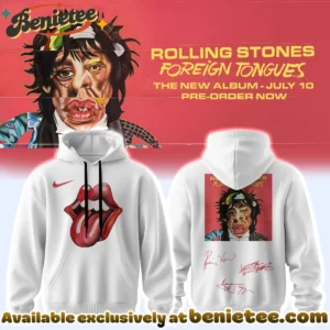 The Rolling Stones Foreign Tongues Shirt & Hoodie [Batch 3]