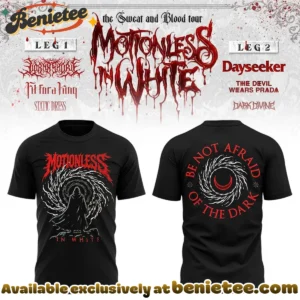 The Sweat & Blood Tour Shirt & Hoodie (Design 17)