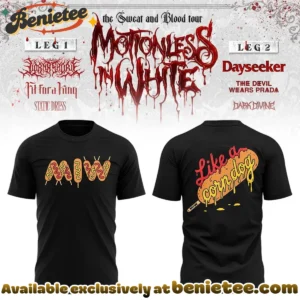 The Sweat & Blood Tour Shirt & Hoodie (Design 4)