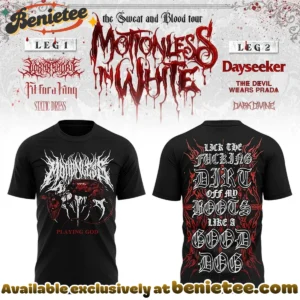 The Sweat & Blood Tour Shirt & Hoodie (Release 7)