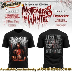 The Sweat & Blood Tour Shirt & Hoodie - Series 3