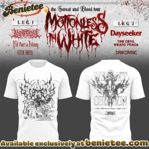 The Sweat & Blood Tour T-Shirt & Hoodie - Series 1