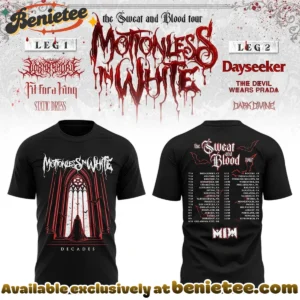 The Sweat & Blood Tour T-Shirt & Hoodie - Series 11