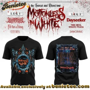 The Sweat & Blood Tour T-Shirt & Hoodie - Series 8