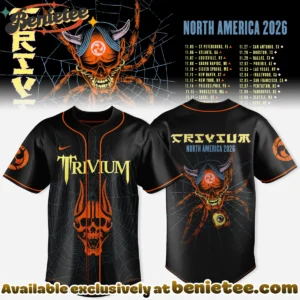 Trivium North America Tour Baseball Jersey - Variant 13
