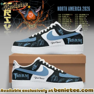 Trivium North America Tour Custom Air Force 1 & Jordan 1 Shoes [Batch 4]
