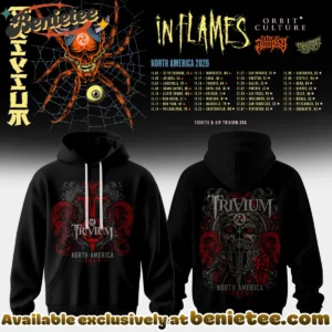 Trivium North America Tour Shirt & Hoodie (Style 1)