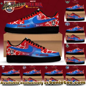 WNBA x SpiderMan Brand New Day Custom Air Force 1 & Jordan 1 Shoes (Style 1)