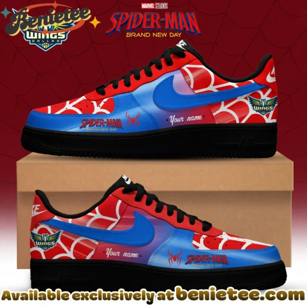 WNBA x SpiderMan Brand New Day Custom Air Force 1 & Jordan 1 Shoes (Style 1)