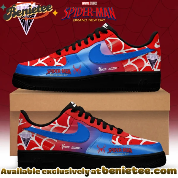 WNBA x SpiderMan Brand New Day Custom Air Force 1 & Jordan 1 Shoes (Style 1)