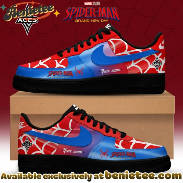 WNBA x SpiderMan Brand New Day Custom Air Force 1 & Jordan 1 Shoes (Style 1)