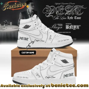 YEAT LOVELYFE Tour Signed Custom Air Force 1 & Jordan 1 Shoes (Design 19)
