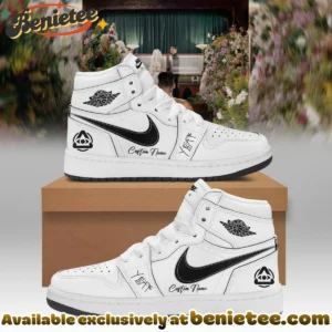 YEAT LOVELYFE Tour Signed Custom Air Force 1 & Jordan 1 Shoes (Design 24)