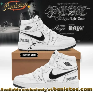 YEAT LOVELYFE Tour Signed Custom Air Force 1 & Jordan 1 Shoes [Drop 1]