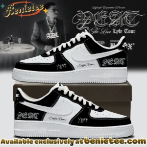 YEAT LOVELYFE Tour Signed Custom Air Force 1 & Jordan 1 Shoes [Drop 12]