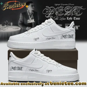 YEAT LOVELYFE Tour Signed Custom Air Force 1 & Jordan 1 Shoes - Part 16