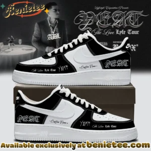 YEAT LOVELYFE Tour Signed Custom Air Force 1 & Jordan 1 Shoes - Series 2