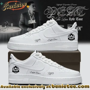 YEAT LOVELYFE Tour Signed Custom Air Force 1 & Jordan 1 Shoes - Series 23