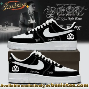 YEAT LOVELYFE Tour Signed Custom Air Force 1 & Jordan 1 Shoes - Series 5