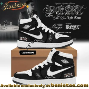 YEAT LOVELYFE Tour Signed Custom Air Force 1 & Jordan 1 Shoes - Series 8