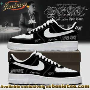 YEAT LOVELYFE Tour Signed Custom Air Force 1 & Jordan 1 Shoes (Style 4)