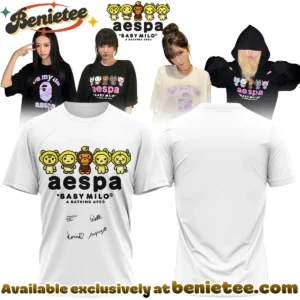 aespa x BAPE Signed T-Shirt & Hoodie [Batch 3]