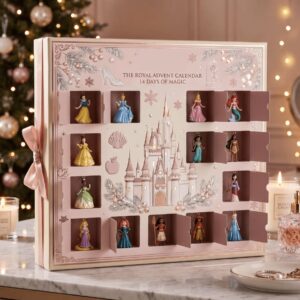 Disney Princess Advent Calendar 2026, 14 Days of Magic Christmas Countdown 2D Acrylic